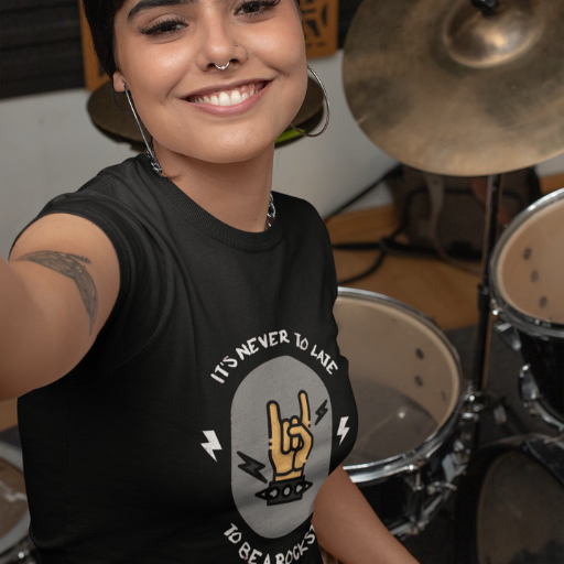 It's never too late to be a Rockstar T-shirt