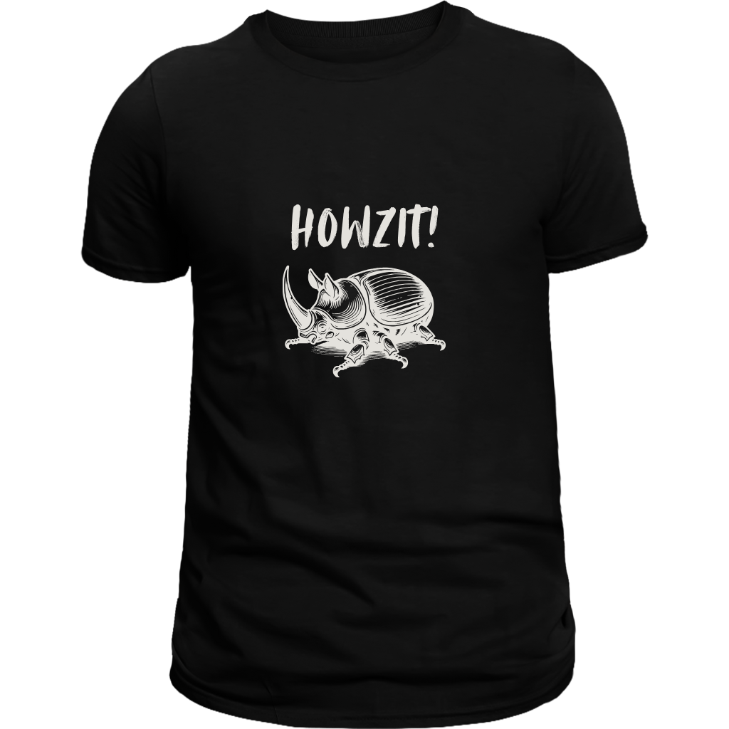 HOWZIT! Rhino Beetle T-Shirt