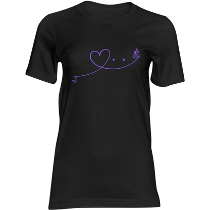 Love Takes Wing T-Shirt – Butterfly Hearts and Mzansi Charm
