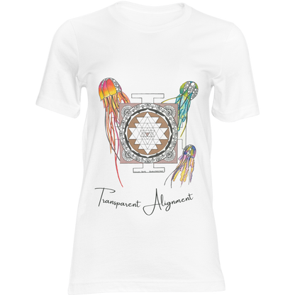 Sacred Geometry - Transparent Alignment (Reverse Print)