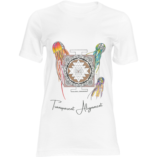 Sacred Geometry - Transparent Alignment (Reverse Print)